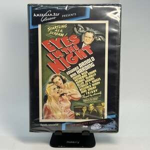 Eyes in the Night (American Pop Classics, DVD, 2015) 1942 Movie - New & Sealed!